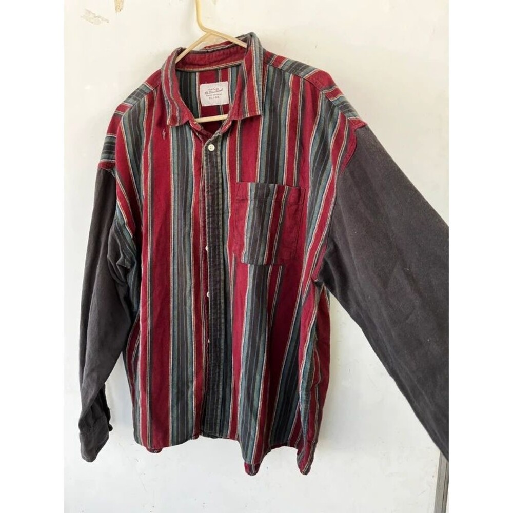 Western Stripey fall men’s button down